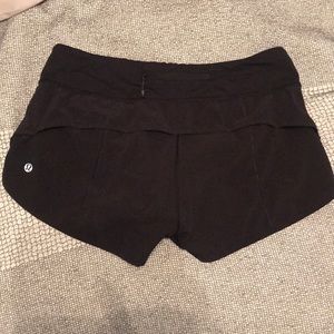 Lululemon black shorts